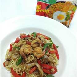 Mie Salmon Udang
